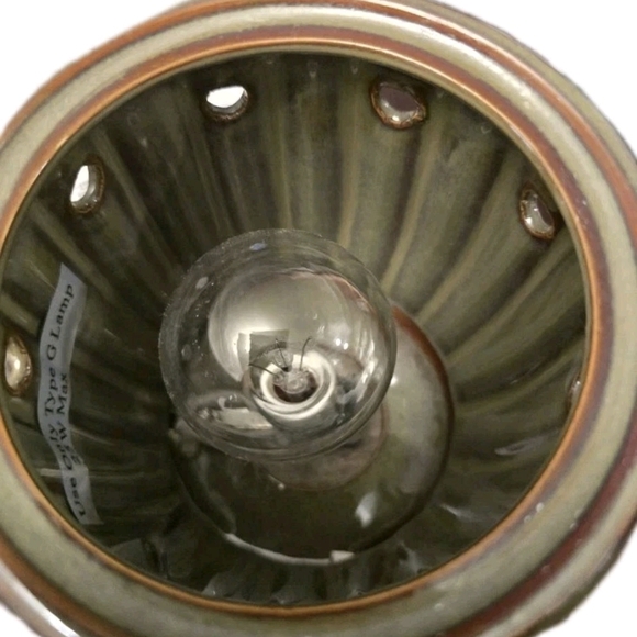 Scentsy Plymouth Full-Size Ceramic Wax Warmer Rustic Pottery Style Retired - Picture 4 of 8